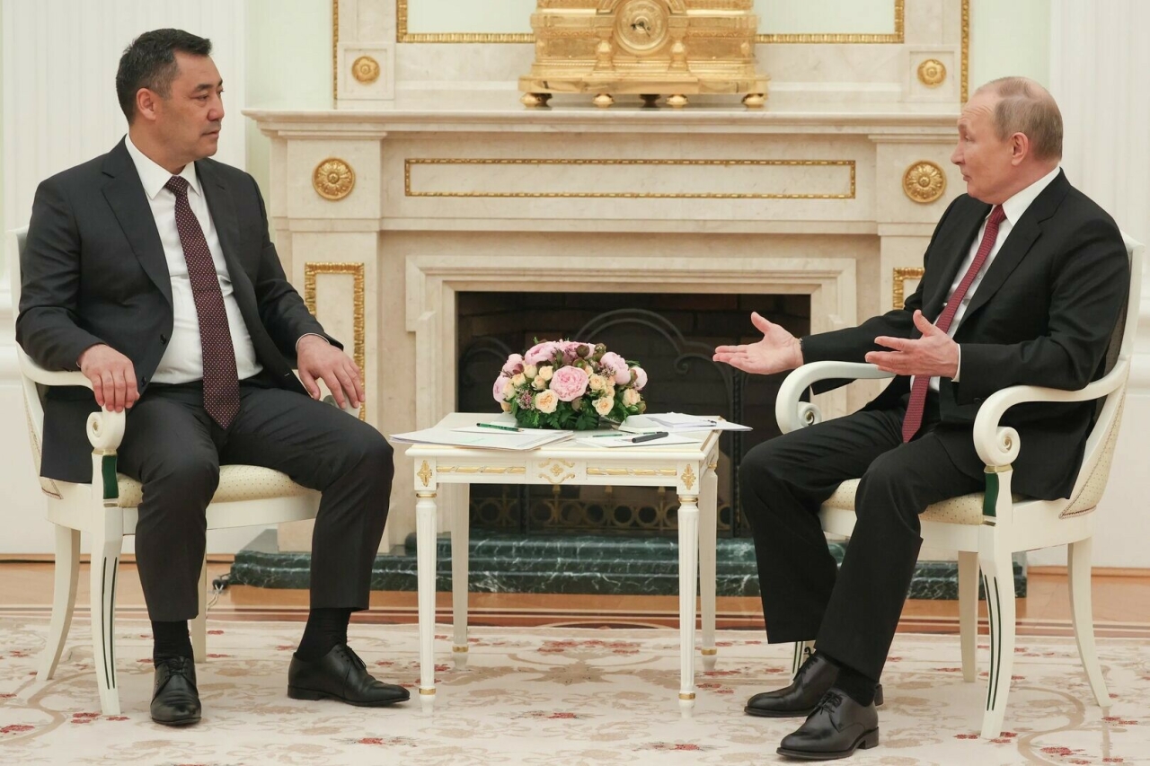 Путин проведет переговоры с Президентом Киргизии 12 октября