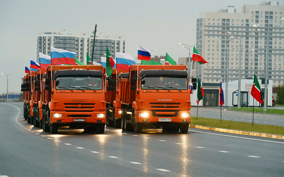 «Начинаем движение. Алга!»: в Казани открыли первый участок Вознесенского тракта