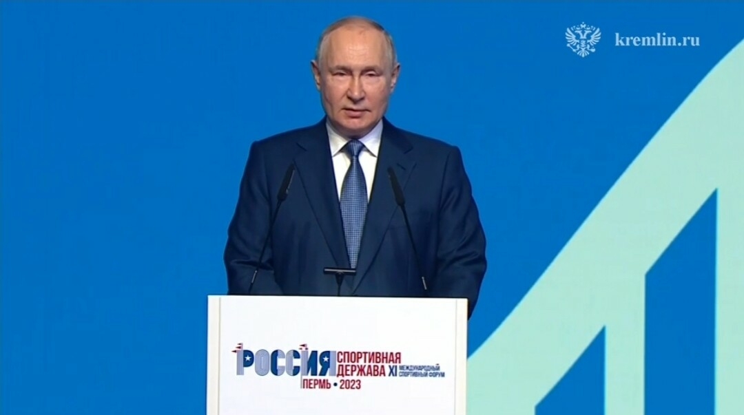 Путин: За четыре года число занимающихся спортом россиян выросло на 13%