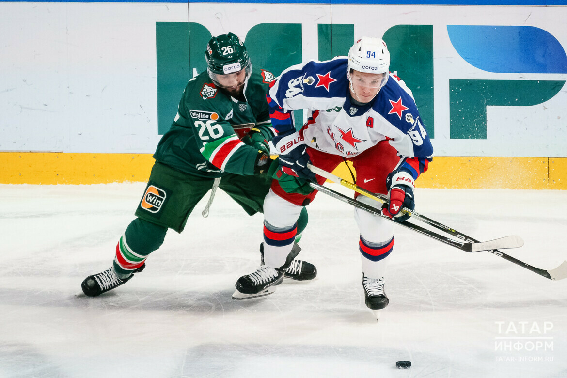«Ак Барс» разгромил московский ЦСКА на своем льду