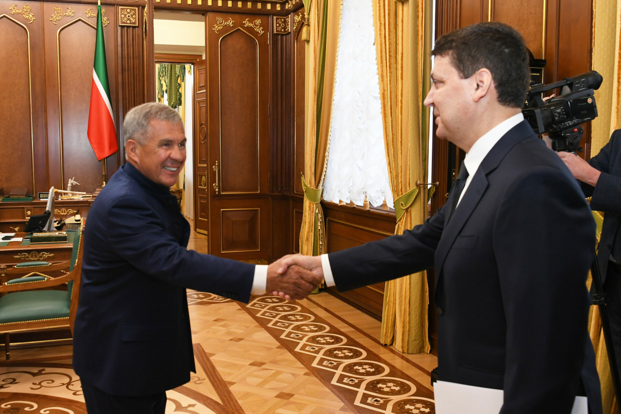 Минниханов встретился с новым Генеральным консулом Турции в Казани