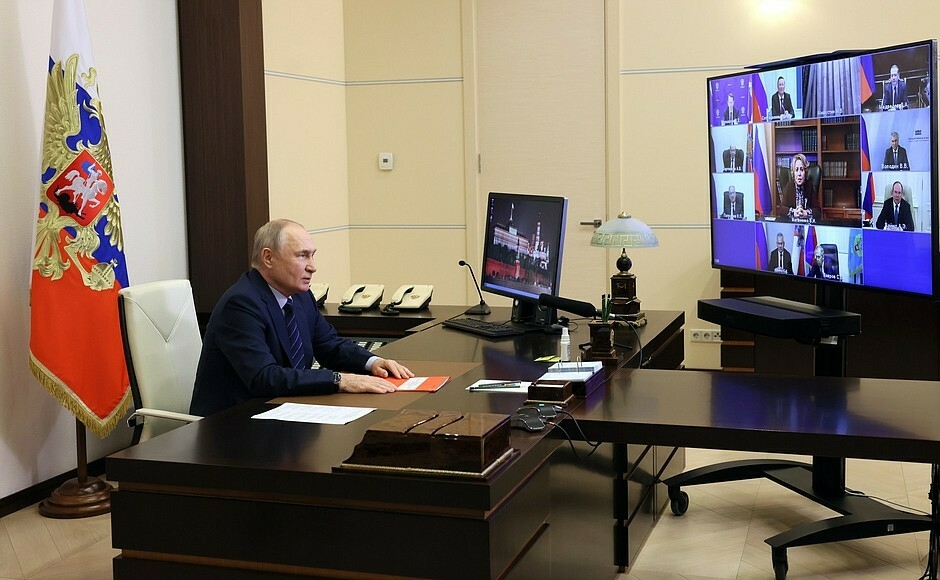 Путин и члены Совбеза обсудили развитие российского Севера