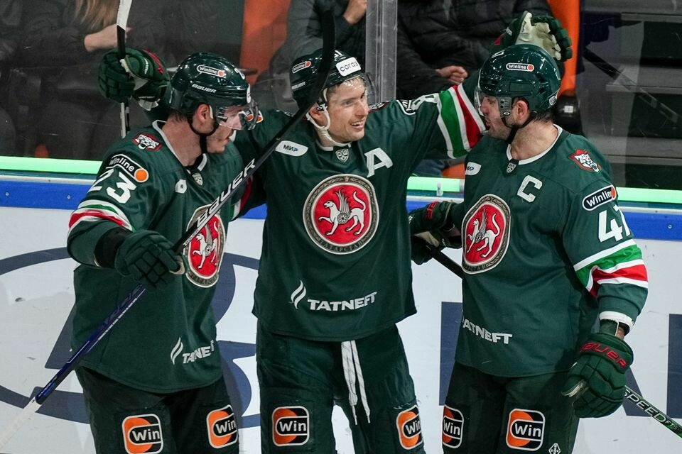 «Ак Барс» одержал волевую победу над омским «Авангардом»