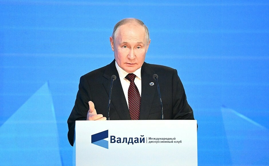 Путин: История Запада — это по сути хроника бесконечной экспансии