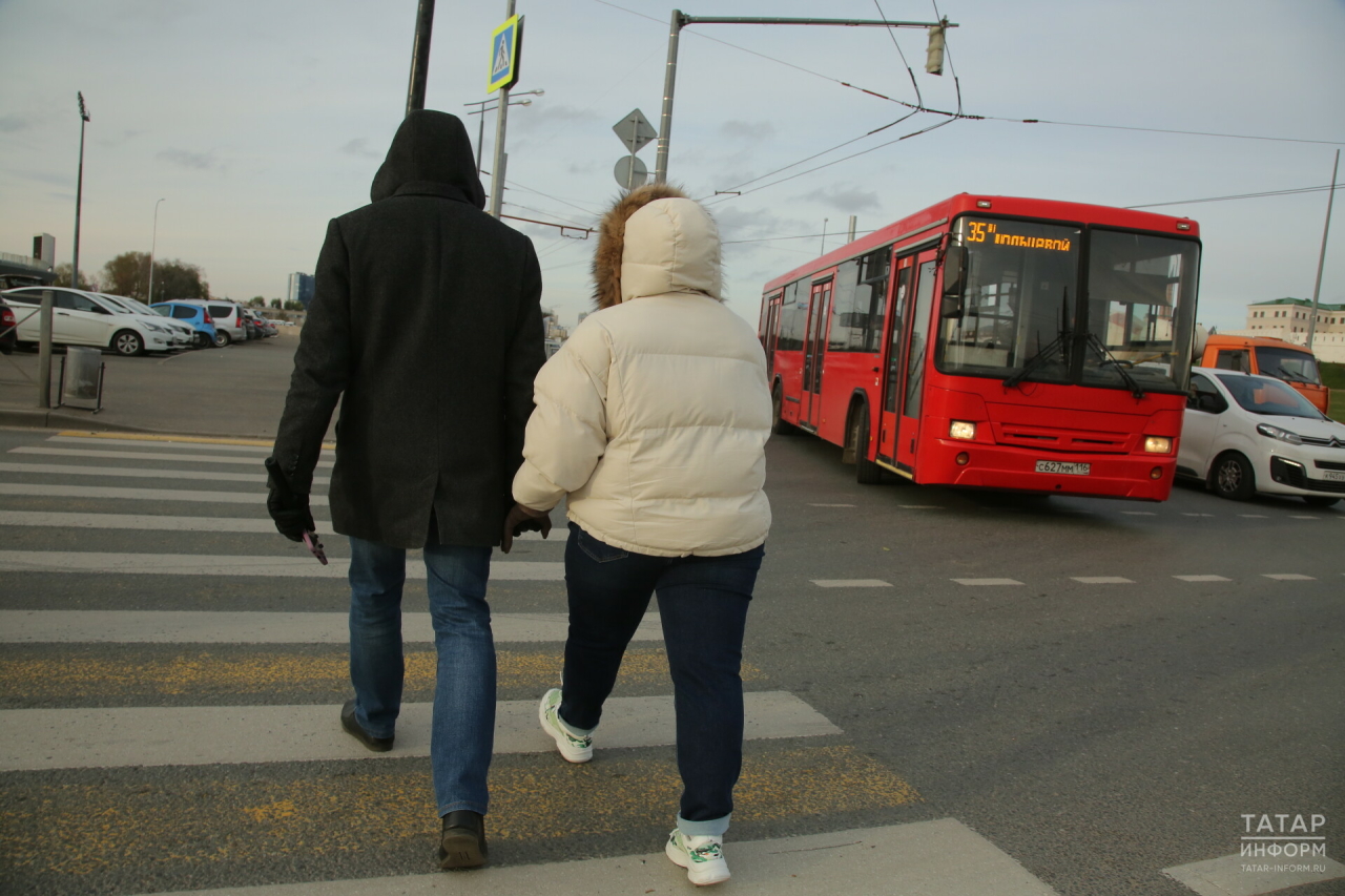 В Казани появятся новые проекционные пешеходные переходы