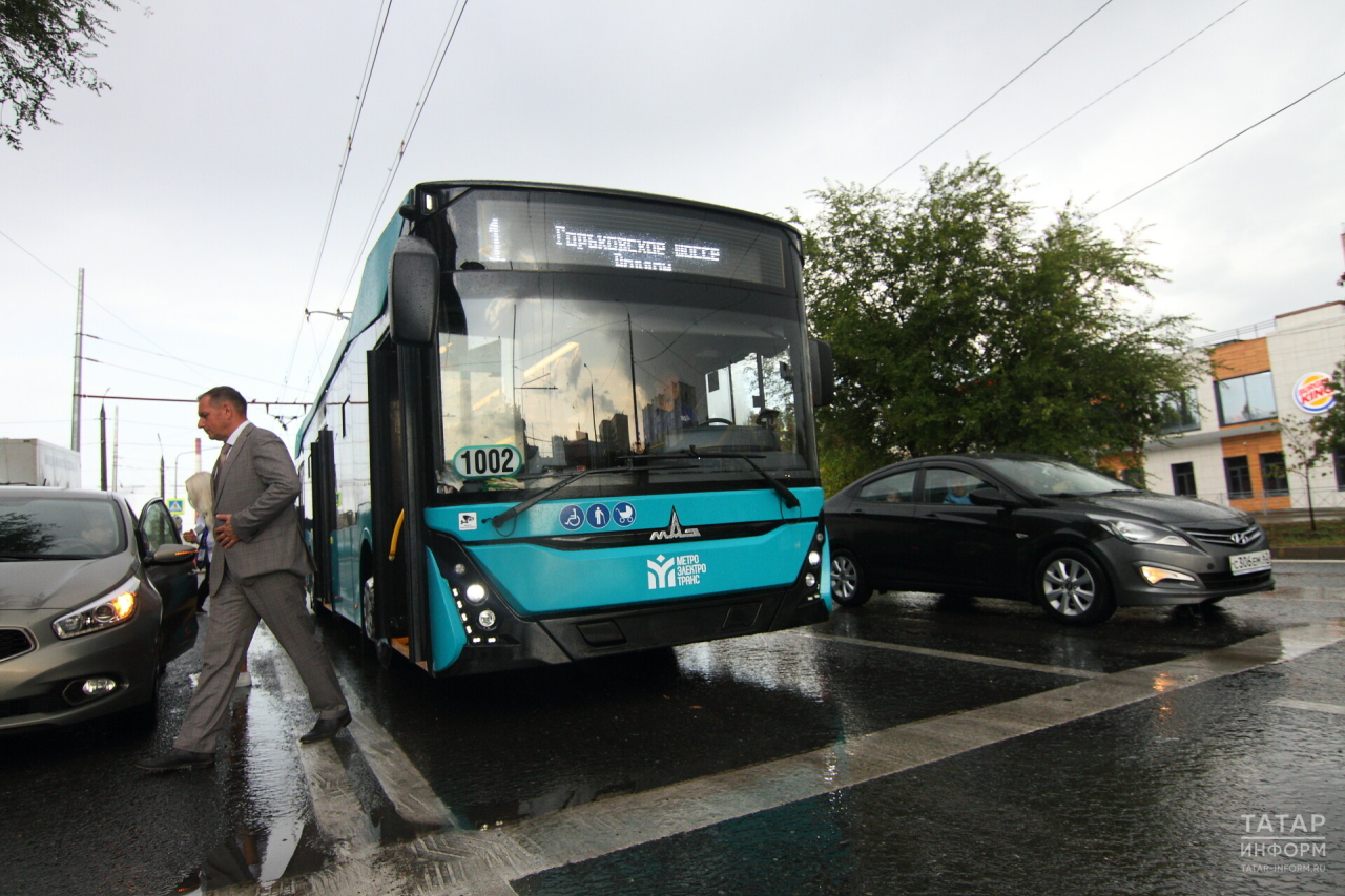 Шесть новых троллейбусов выйдут на казанский маршрут №1 до конца 2023 года