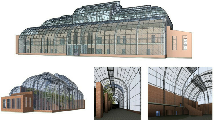 Представлен эскиз современной «Оранжереи» казанского зоопарка