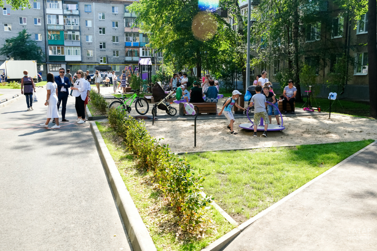 Количество обращений татарстанцев по программе «Наш двор» сократилось на 32%