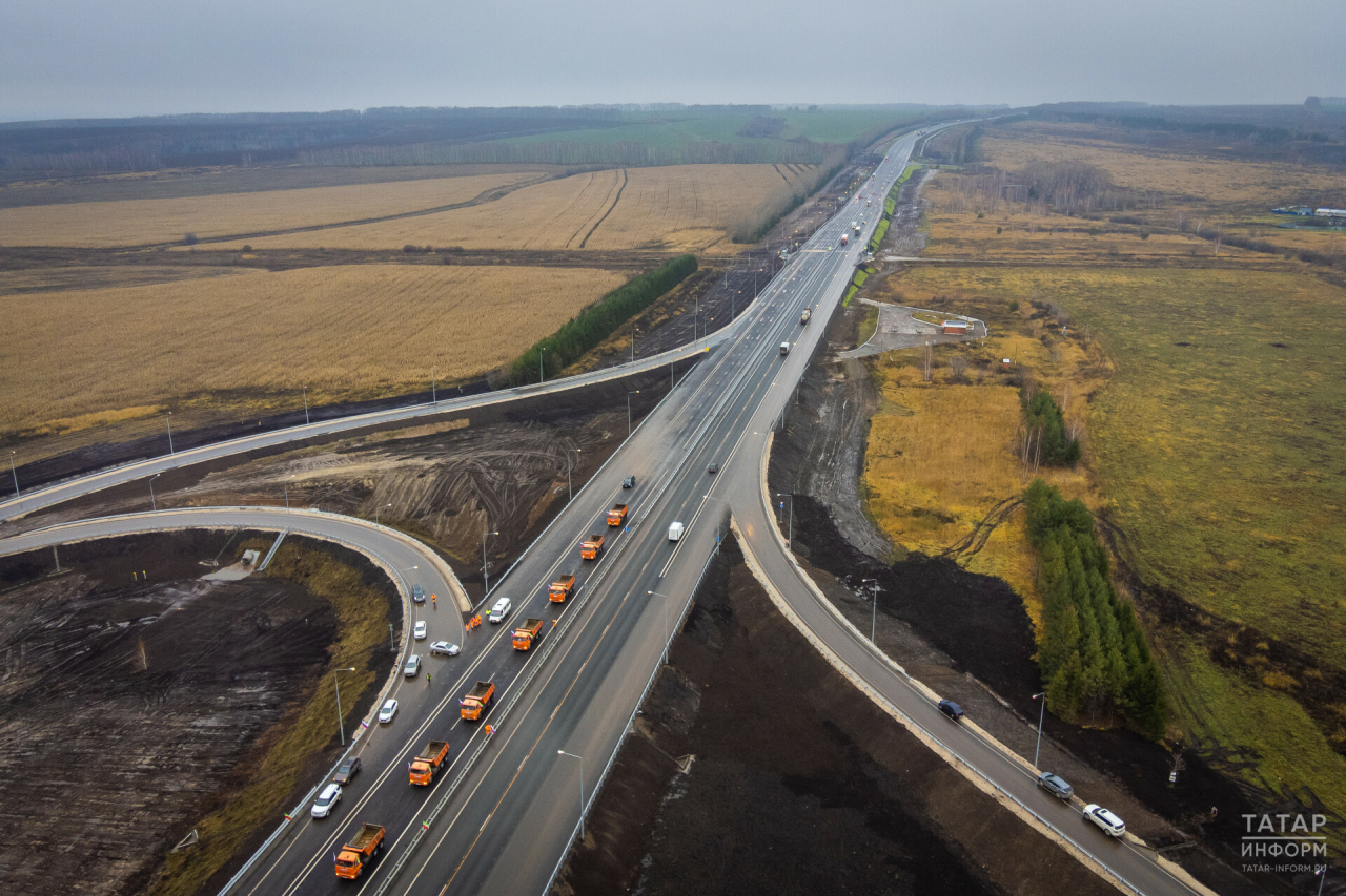 В Татарстане за год отремонтировано около 60 км федеральных автодорог