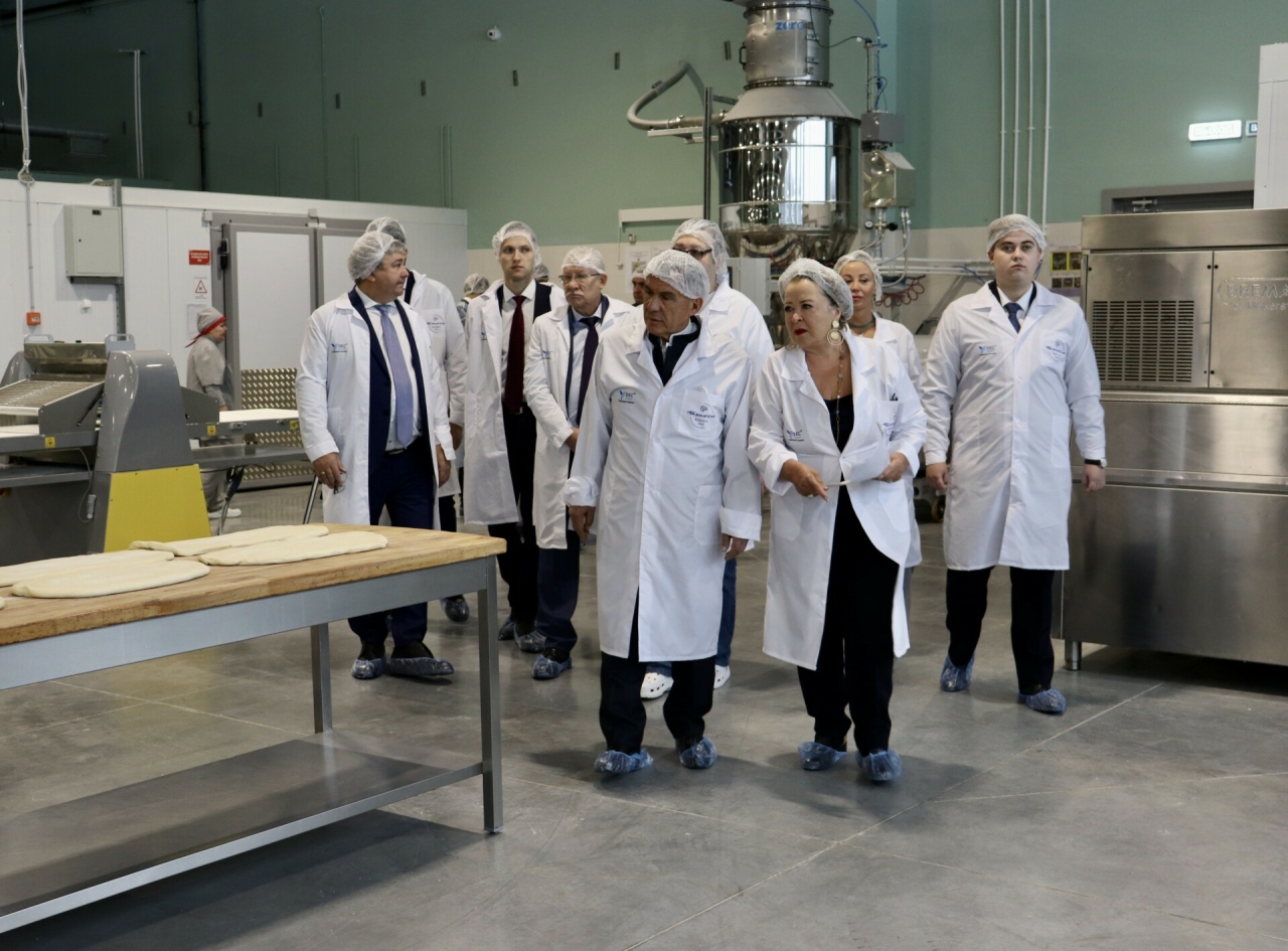 Минниханов посетил фабрику замороженных полуфабрикатов на промплощадке «Зеленодольск»