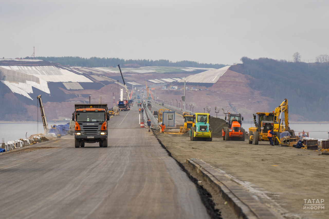 Хуснуллин: Восьмой этап трассы М12, ближайший к Казани, готов на 95%