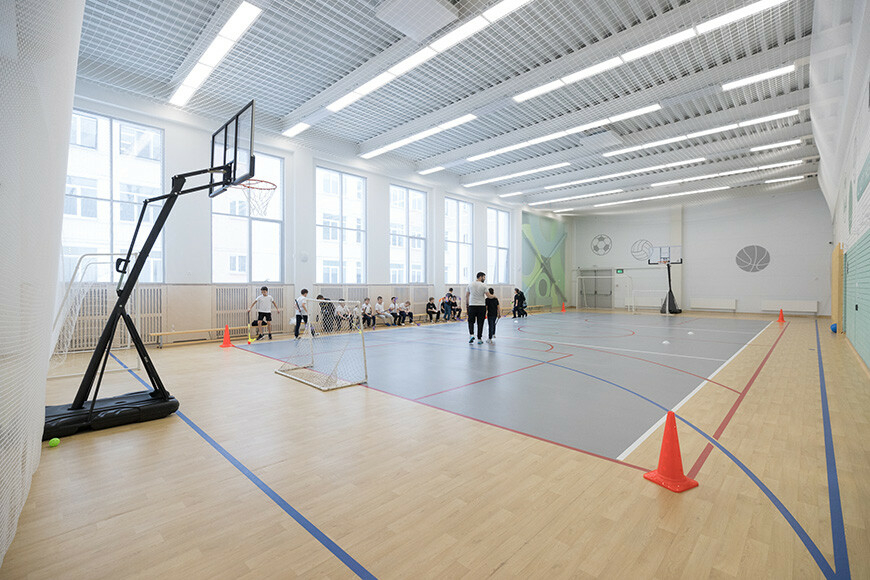 Первый на весь Татарстан школьный спорткомплекс для детей с ОВЗ открылся в Казани