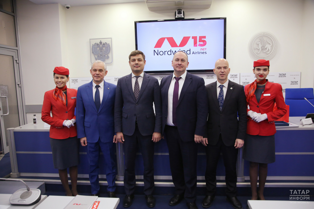 Nordwind намерен увеличить пассажиропоток из Казани в 2024 году до 1,5 млн человек