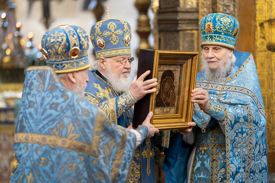 Патриарх о чуде обретения: «Именно с этой иконой Минин и Пожарский освободили Отечество»