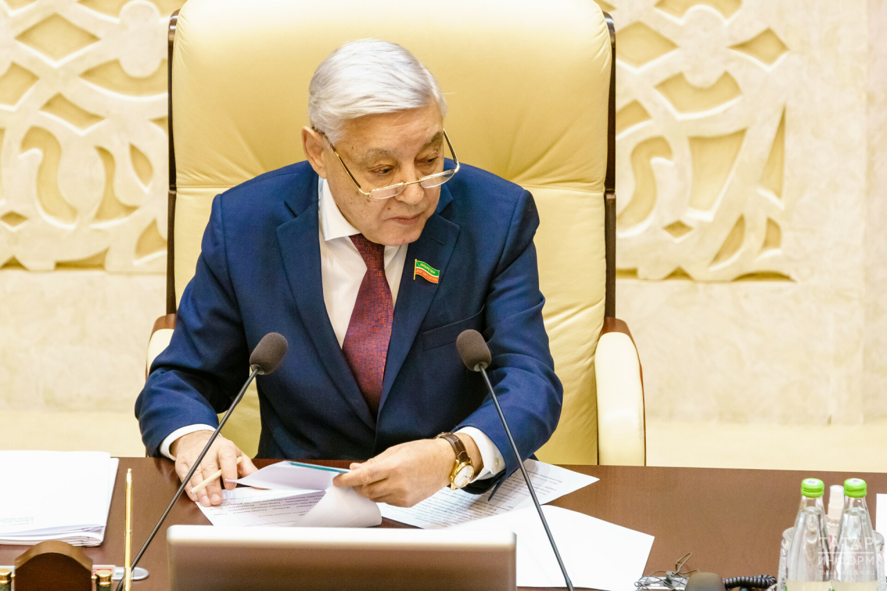Мухаметшин подведет итоги работы парламента за 2023 год на заседании Госсовета 18 декабря