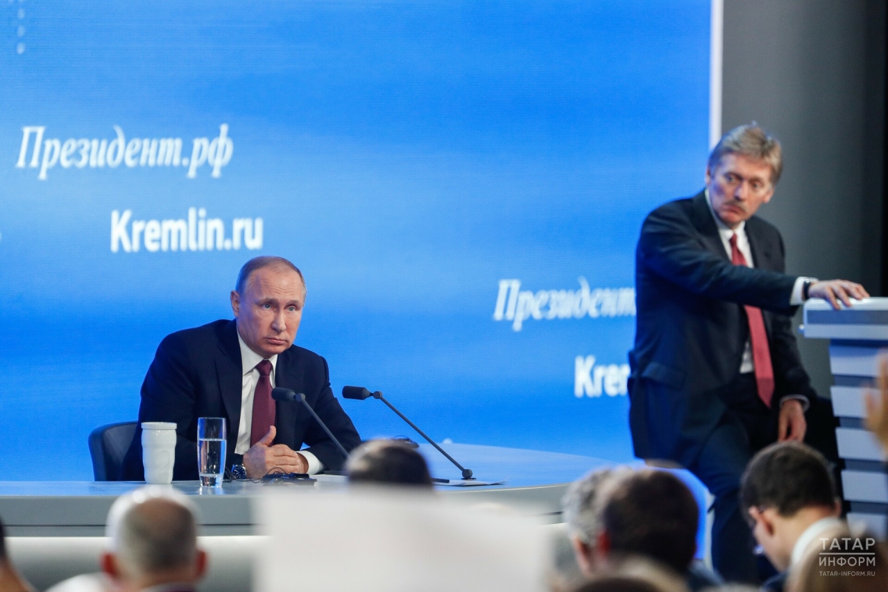Песков раскрыл детали проведения прямой линии и пресс-конференции Путина