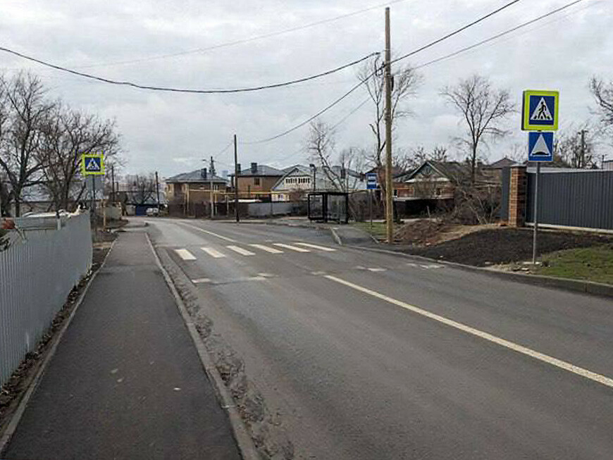 В казанском жилмассиве Самосырово завершен ремонт 2 км дороги