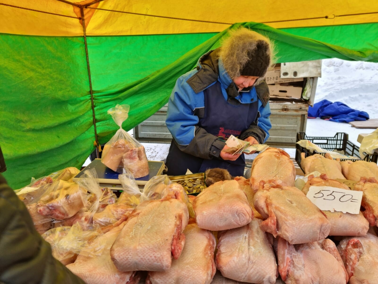 На ярмарки «Новогодний гусь» в Челны завезли гусятину из 14 районов Татарстана