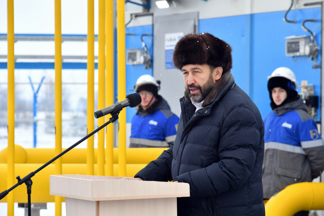 Песошин открыл автоматизированную газораспределительную станцию в Лаишевском районе