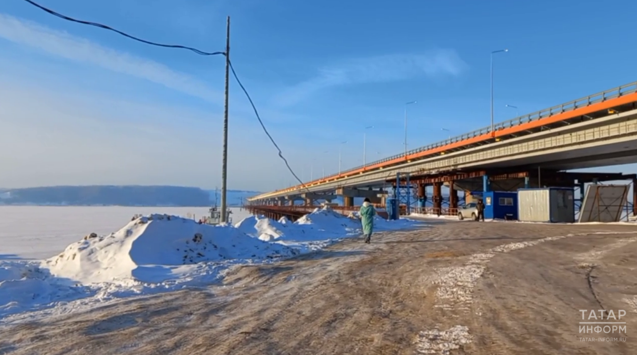 На восьмом этапе автодороги М12 в Татарстане проводятся завершающие работы