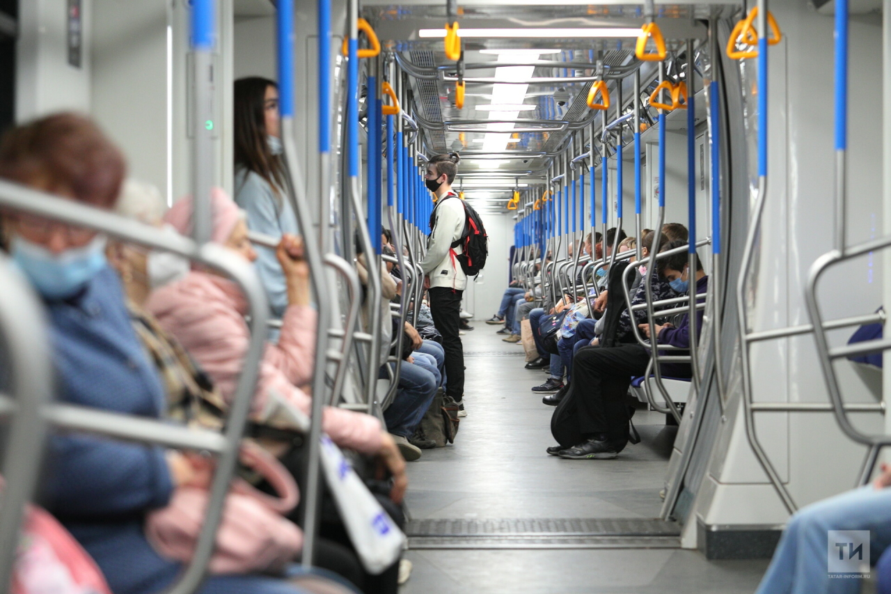 Пассажиропоток казанского метро за год увеличился на 10%
