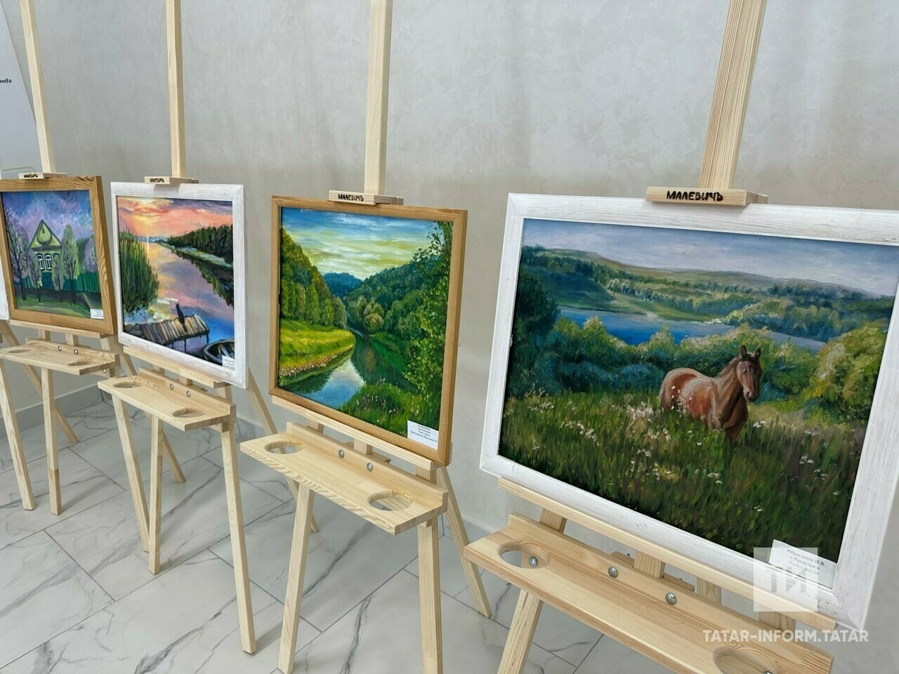 В селе Муслюмово открылся симпозиум Союза художников Татарстана