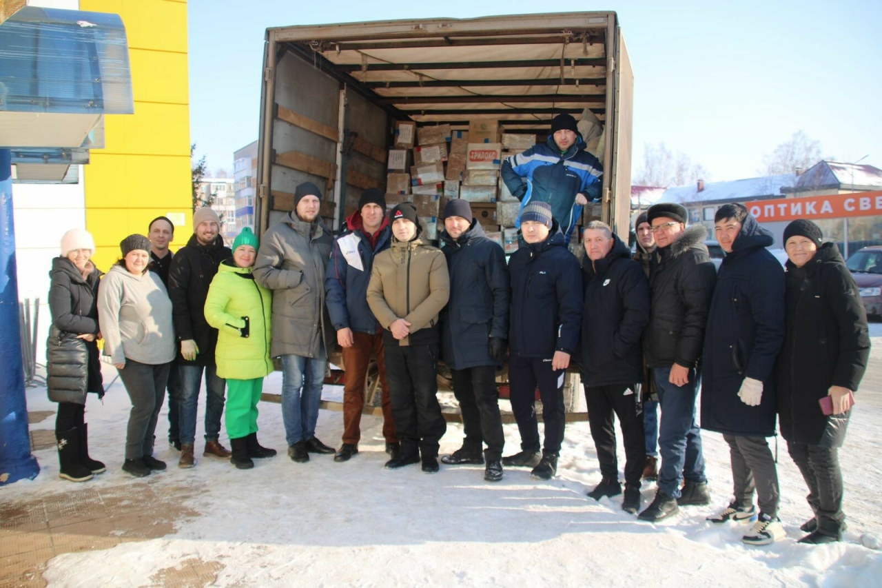 Из Менделеевска в зону спецоперации направили более 250 посылок