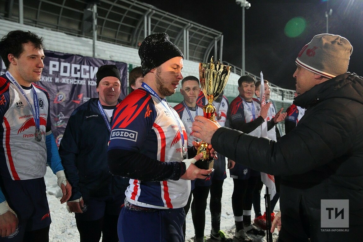Казанские команды заняли два призовых места в чемпионате России по регби на снегу