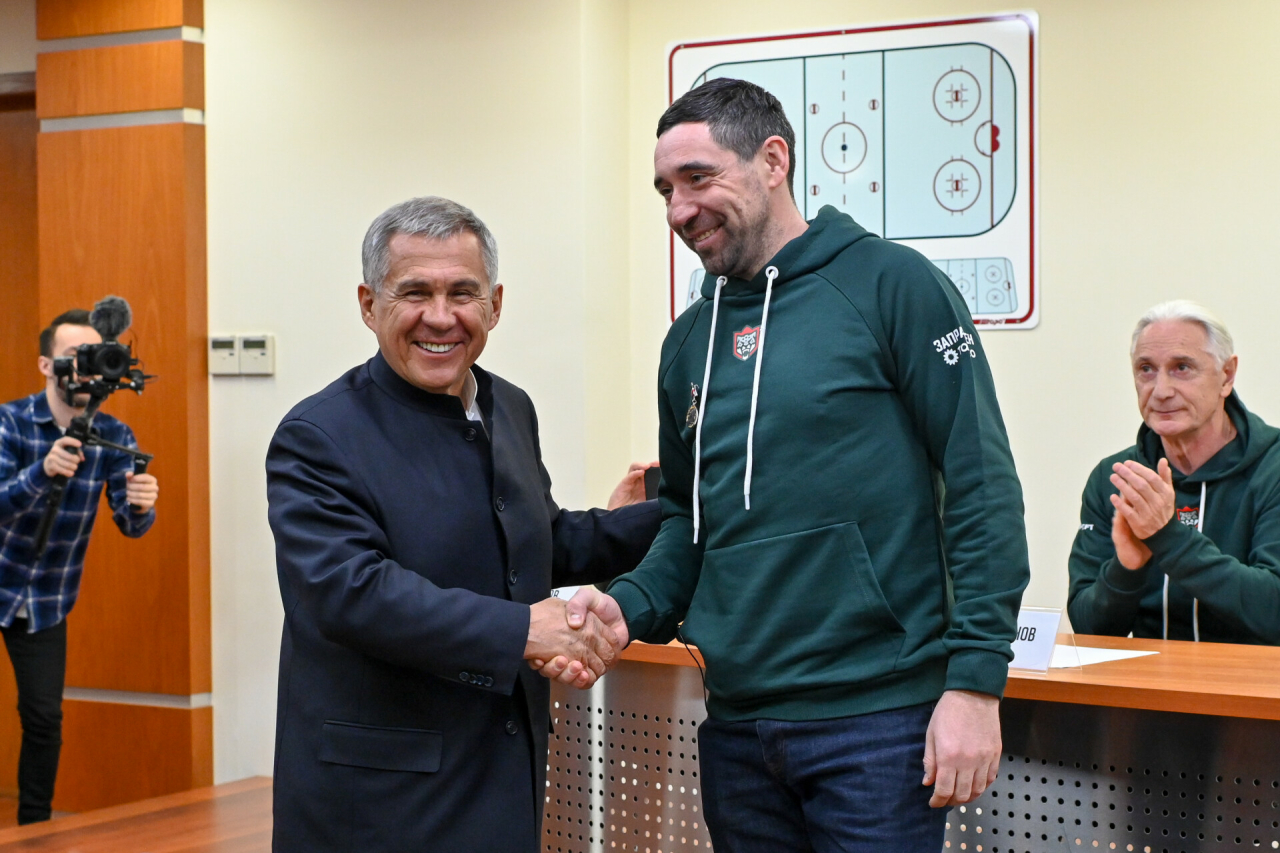 Зарипов на встрече «Ак Барса» с Миннихановым объяснил решение завершить карьеру