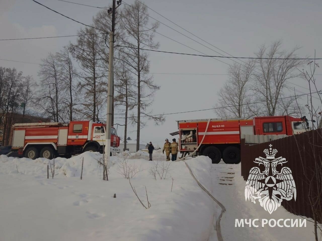 Пожилой мужчина погиб на пожаре в частном доме под Казанью