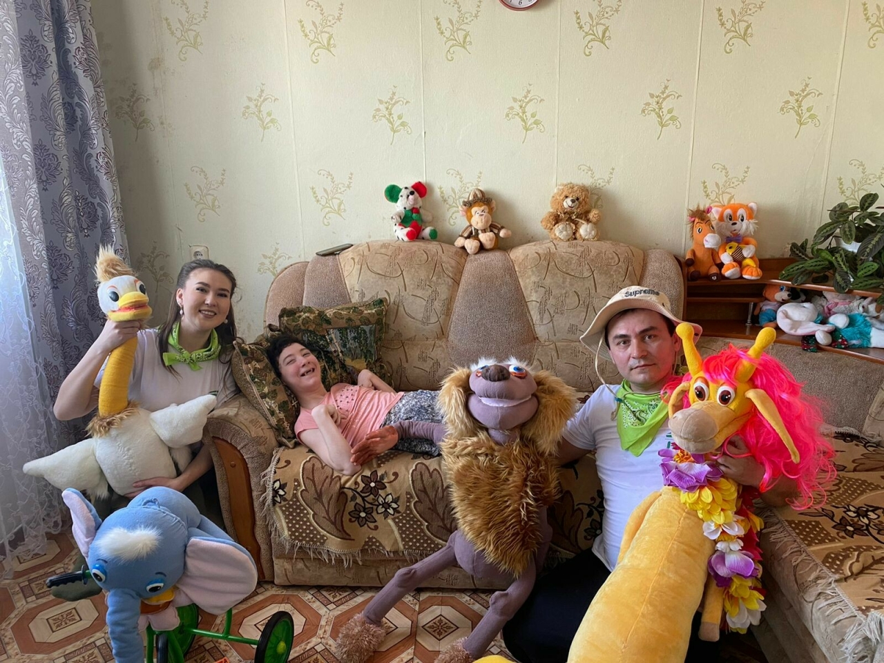 В Татарстане впервые поставили спектакль детям с ОВЗ на дому