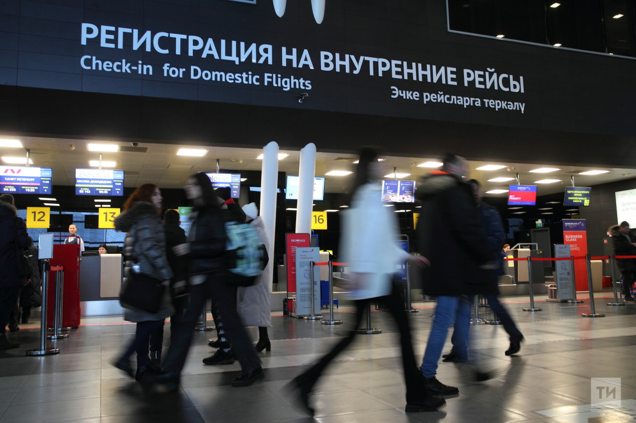 Пассажиропоток аэропортов Татарстана к 2030 году должен вырасти почти до 7 млн человек