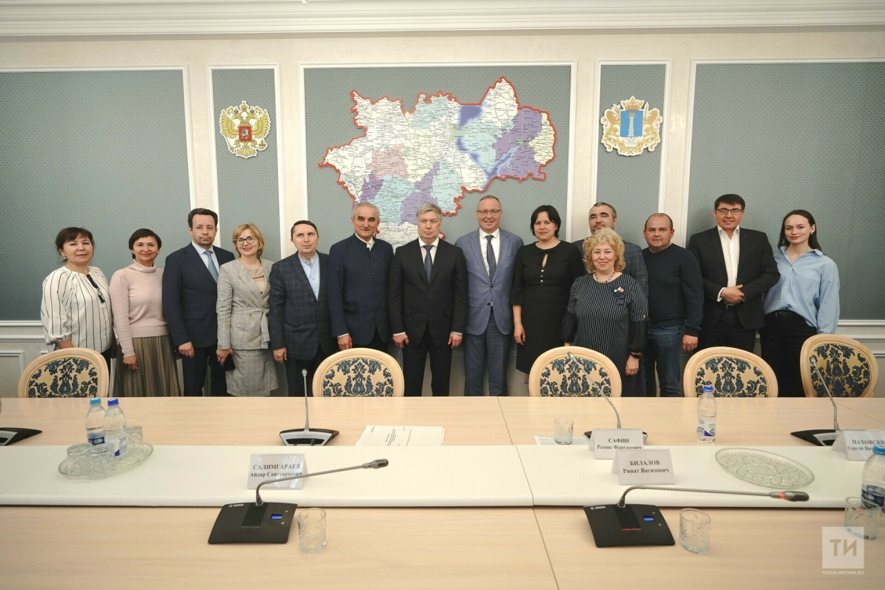 Руководители изданий «Татмедиа» встретились с губернатором Ульяновской области