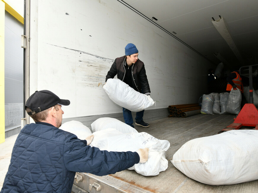 Казань отправила в Лисичанск третью в этом году партию гуманитарной помощи на 95,8 тонны