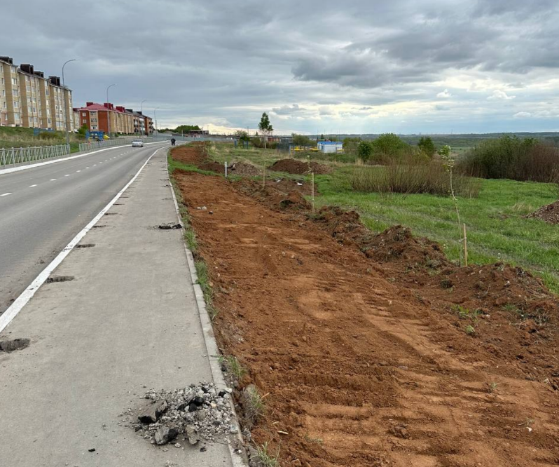 В Менделеевске стартовал второй этап работ по благоустройству велоинфраструктуры