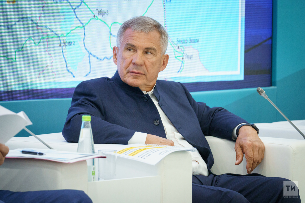Минниханов: МТК «Север — Юг» станет ключевым элементом транспортной логистики Евразии