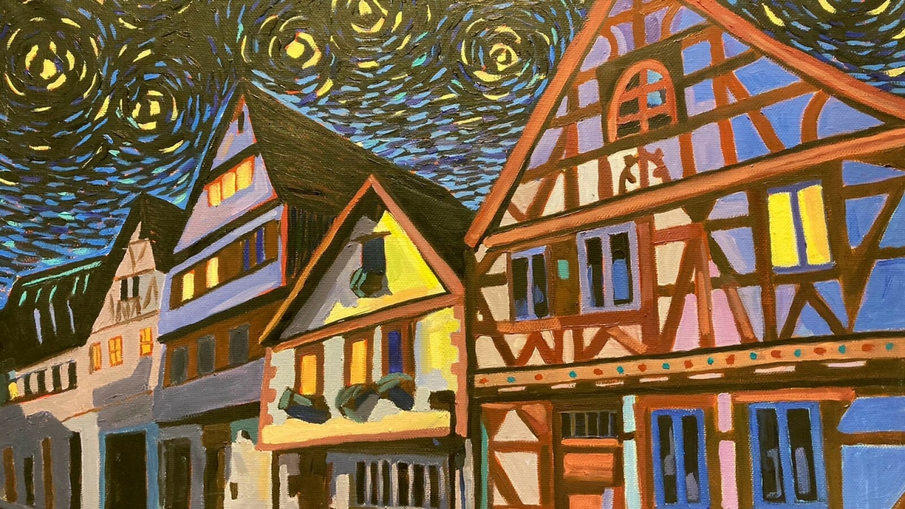 «Хазинэ» покажет пейзажи Алтая, пленэры Германии художницы Новосибирска Натальи Шалагиной