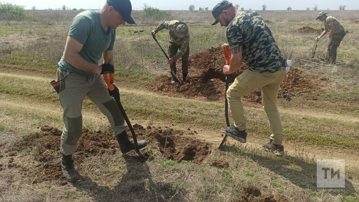 Поисковики из Татарстана обнаружили под Волгоградом останки пяти погибших на войне солдат