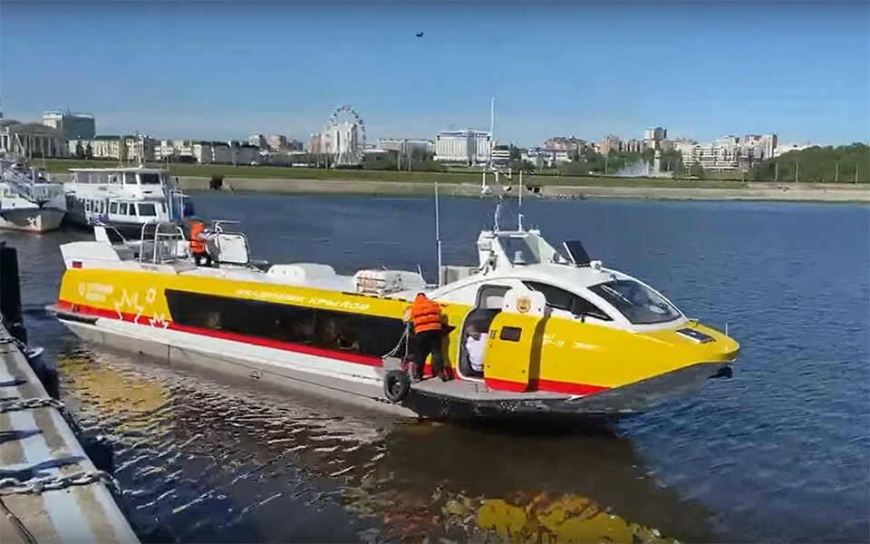 Чебоксарский речной порт запустит рейсы на скоростных судах «Валдай» до Казани и Свияжска