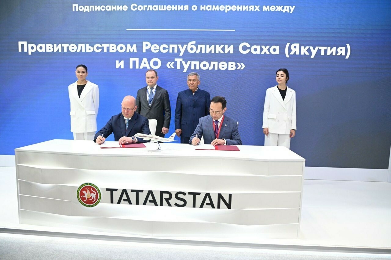 Якутия заключила соглашение с ПАО «Туполев» на поставку Ту-214