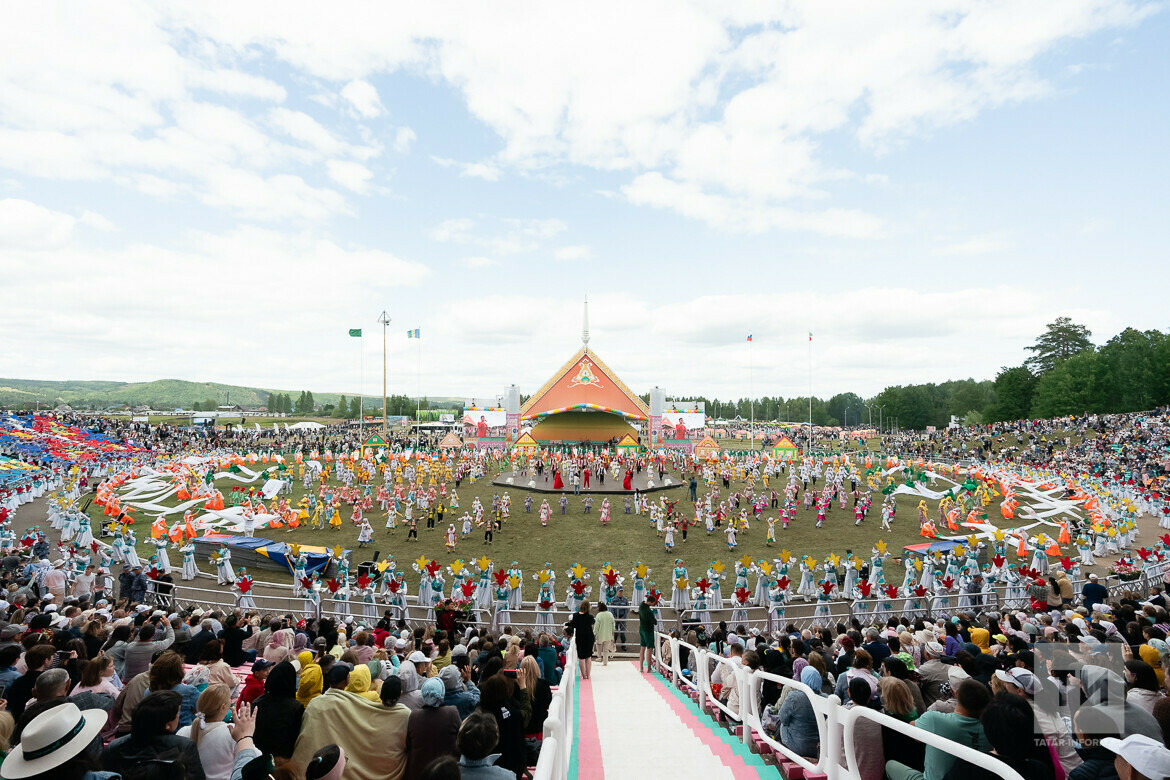 Сабантуй в Нижнекамске посетили 30 тыс. гостей