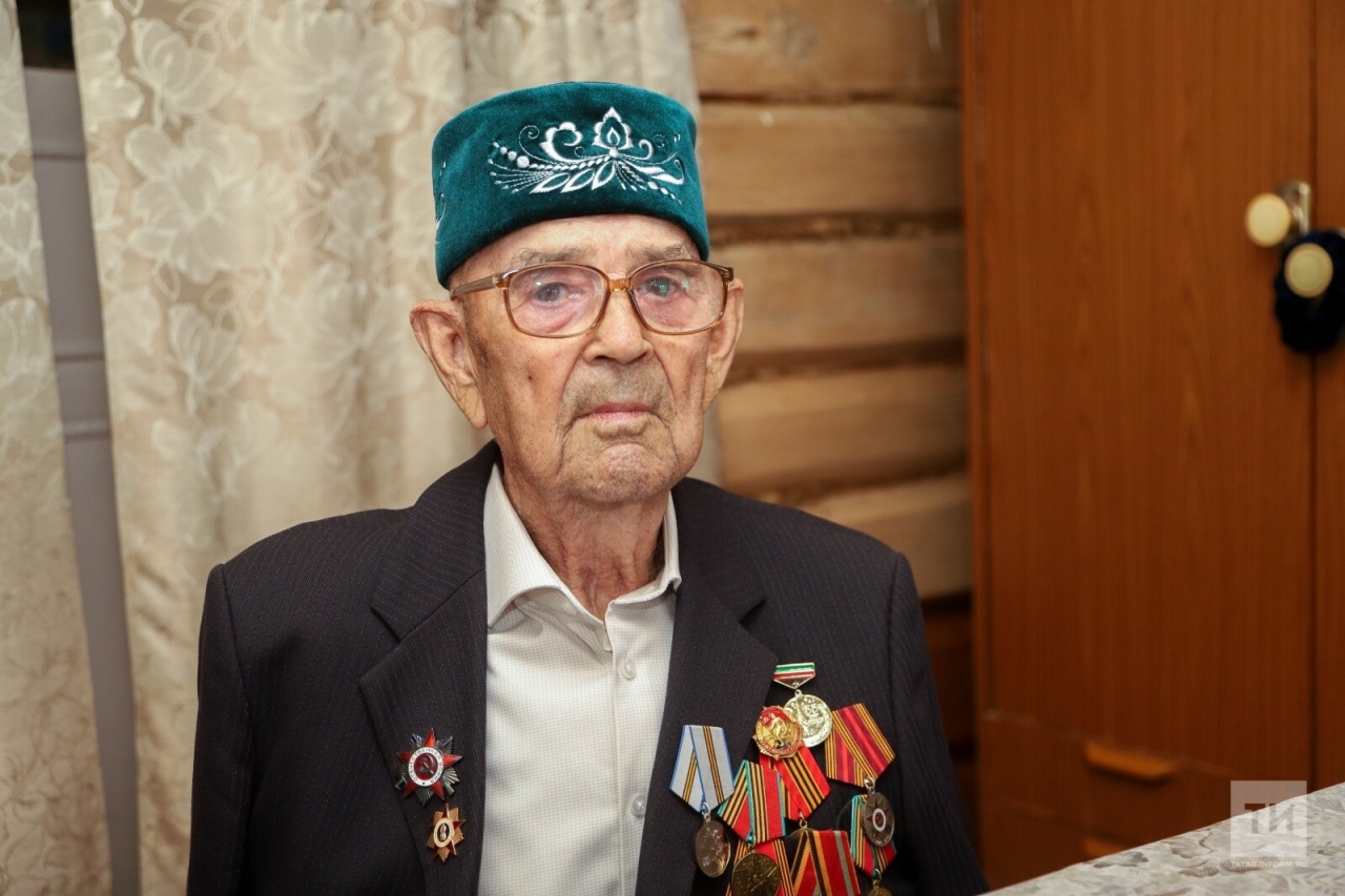 Ветеран Мамадыша был награжден медалью в день своего 100-летия