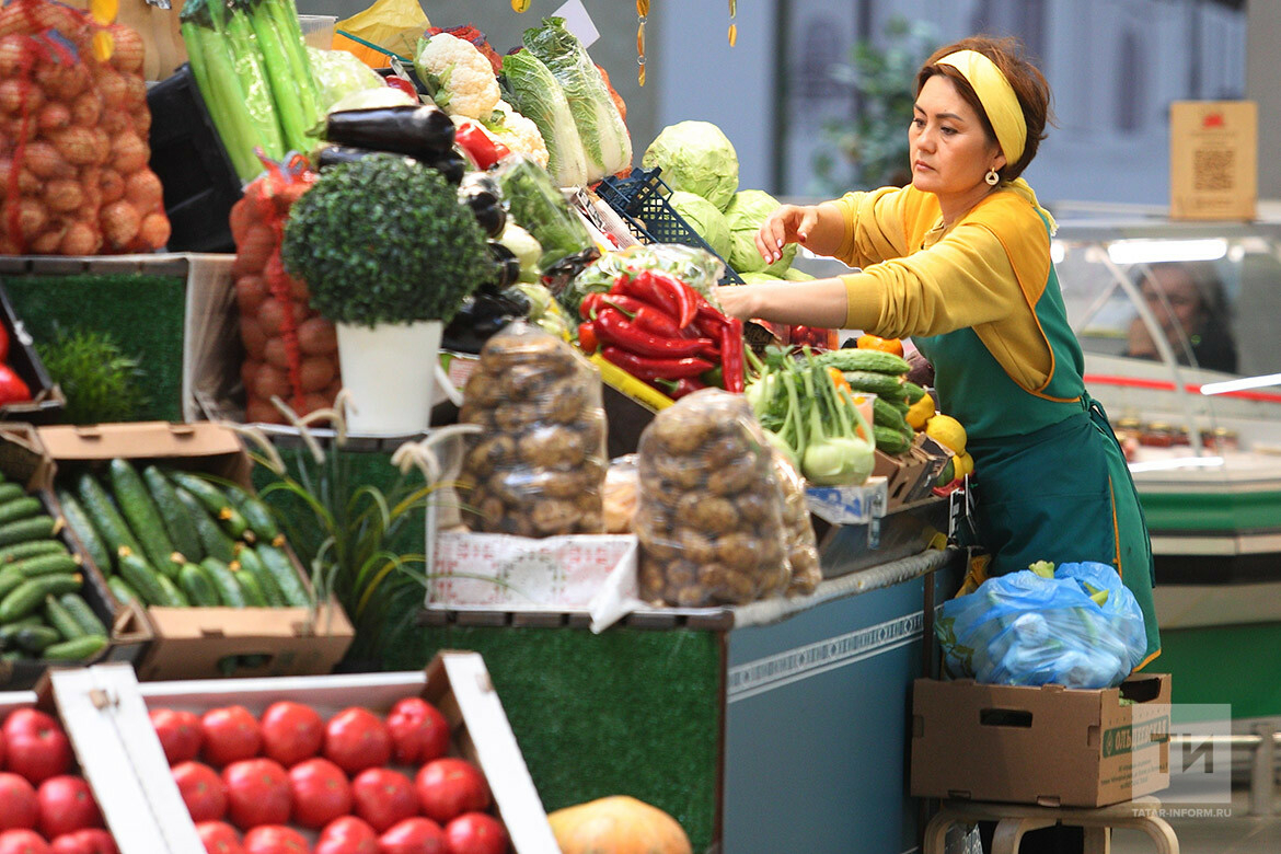Продукты и товары скатились в дефляцию: рост цен в Татарстане затормозился почти до нуля