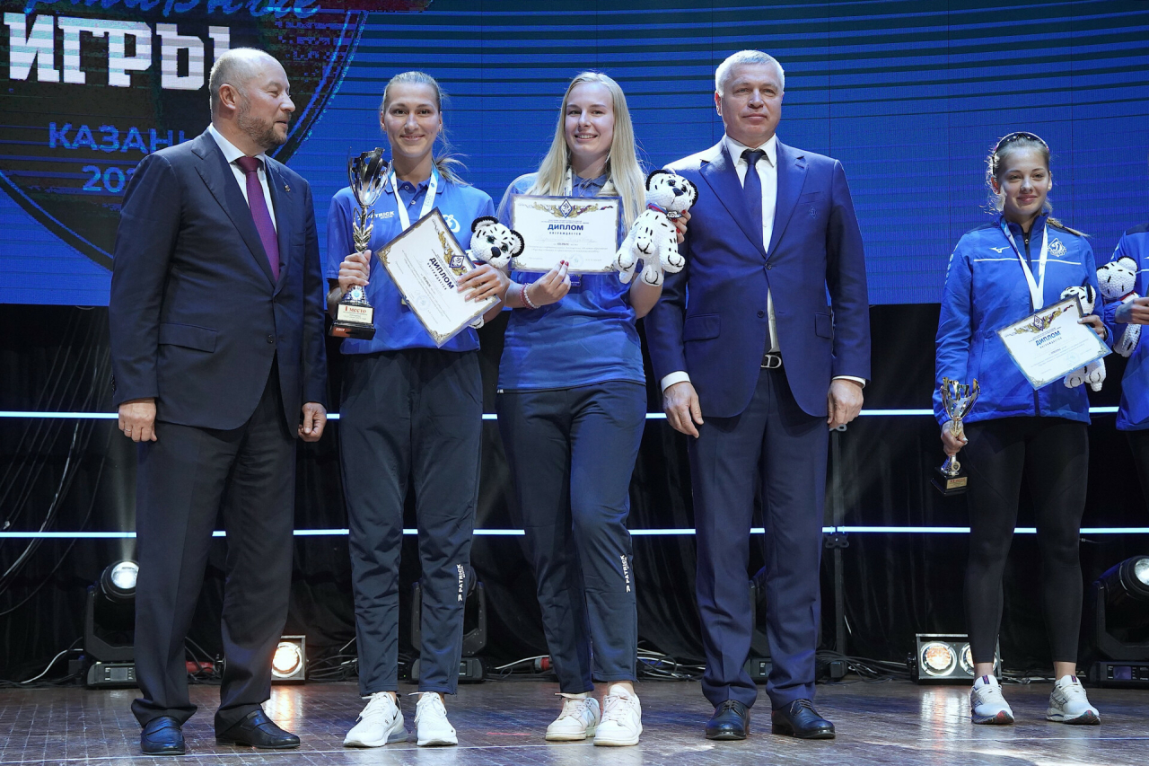 В Казани состоялась церемония закрытия первых игр «Динамо»