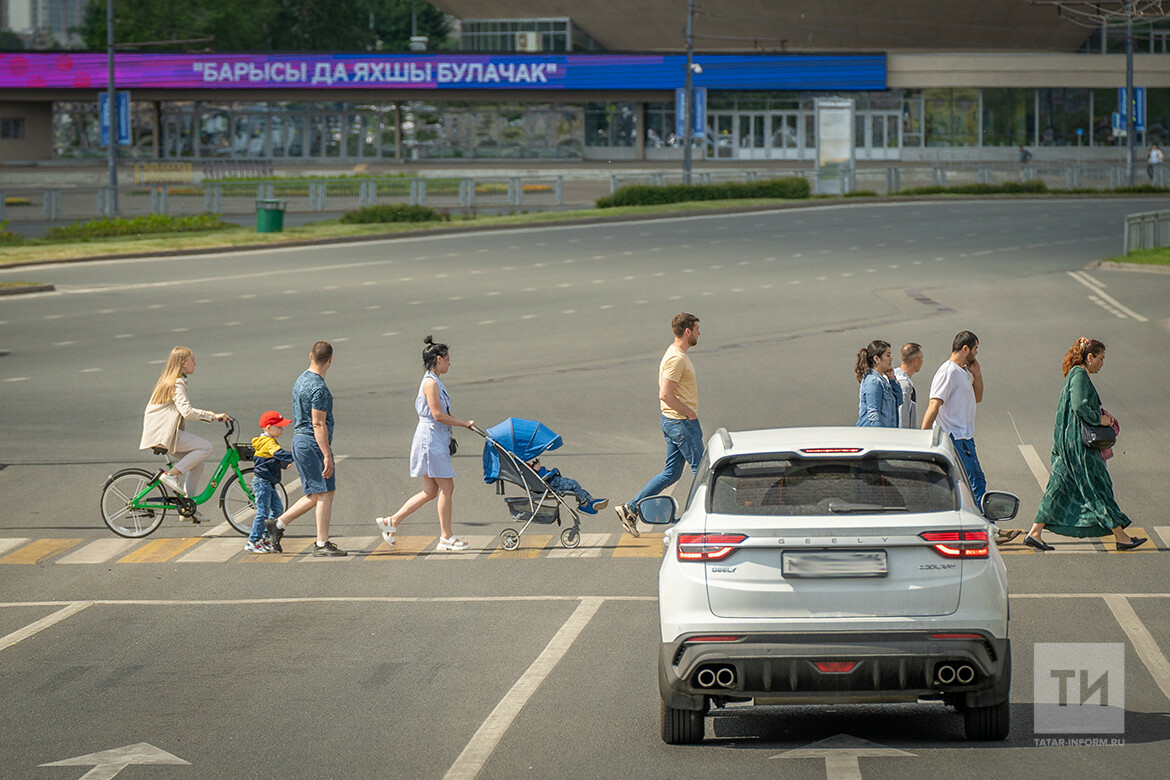За неделю в Казани автоинспекторы поймали 270 водителей, не пропустивших пешеходов