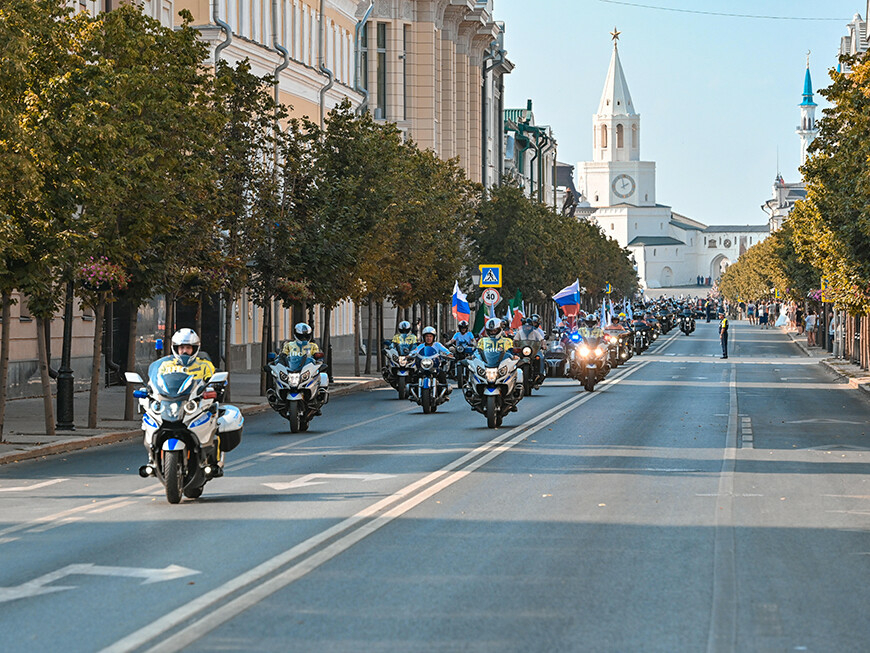Казань посетят участники мотопробега Владивосток — Выборг