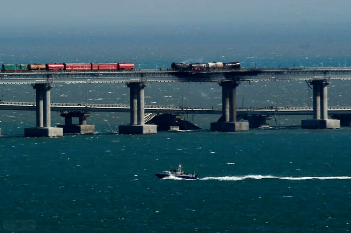 СБУ взяла на себя ответственность за подрыв Крымского моста в 2022 году