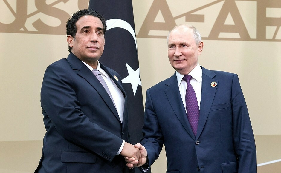 Путин и Менфи обсудили вывод войск третьих стран из Ливии