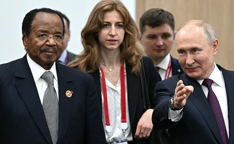 Путин: Импорт из Камеруна вырос в 17,5 раза в прошлом году