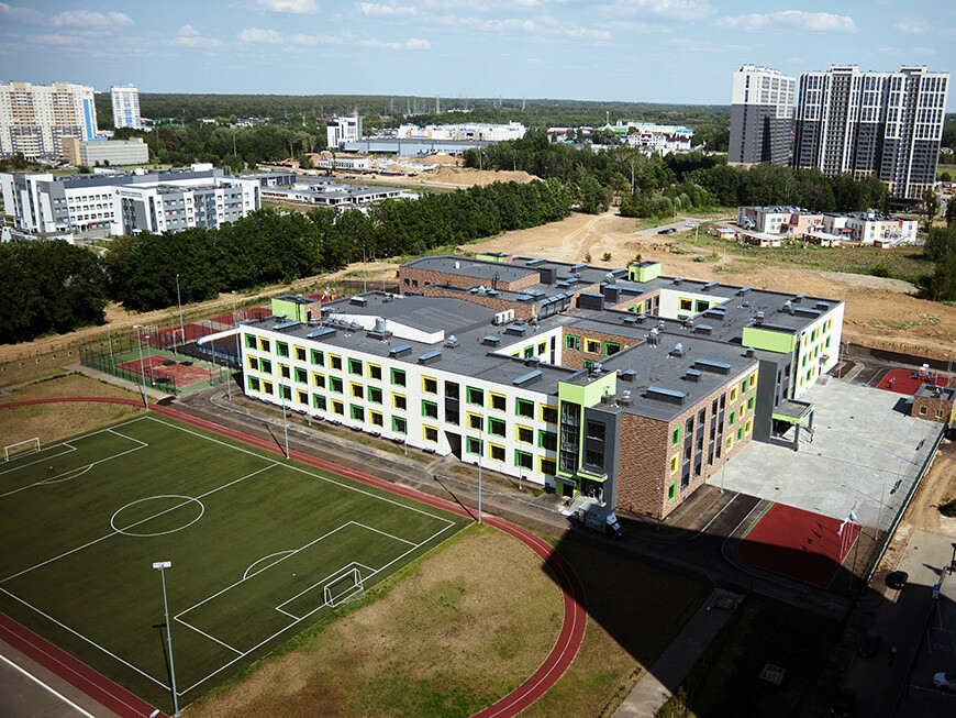 Новая школа на ул. Гареева в Приволжском районе Казани откроется 1 сентября